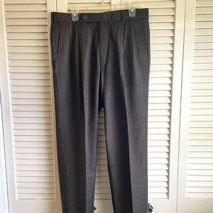 Men's Brooks Bros Pleated Wool Dress Pants - 34x31 - USA